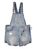Dollhouse Blue Overall Shorts Size 18 - photo 1