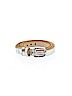 Gap 100% Leather Solid Silver Leather Belt Size S - photo 1