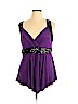 Rosegal Purple Tank Top Size 1X - photo 1