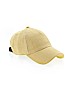 Rag & Bone 100% Paper Solid Yellow Baseball Cap One size - photo 1
