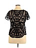 Xhilaration Black Short Sleeve Top Size XL - photo 2