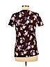 Victoria's Secret Pink 100% Cotton Burgundy Short Sleeve T-Shirt Size S - photo 2