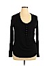Old Navy Black Long Sleeve Henley Size XL - photo 1
