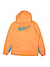 Nike 100% Polyester Orange Pullover Hoodie Size XL (kids) - photo 1