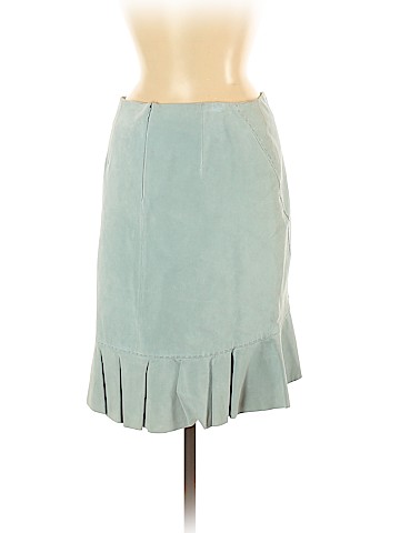 Ann Taylor LOFT Leather Skirt (view 2)
