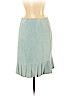 Ann Taylor LOFT 100% Leather Blue Leather Skirt Size 6 (petite) - photo 2