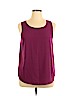 Frenchi Purple Sleeveless Blouse Size XL - photo 1