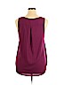 Frenchi Purple Sleeveless Blouse Size XL - photo 2