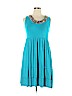 Lane Bryant Teal Casual Dress Size 14 - 16 Plus - photo 1
