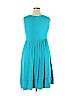 Lane Bryant Teal Casual Dress Size 14 - 16 Plus - photo 2