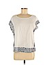 Aerie 100% Polyester White Short Sleeve Blouse Size M - photo 1