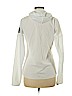 Adidas 100% Polyester White Zip Up Hoodie Size S - photo 2
