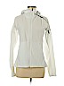 Adidas 100% Polyester White Zip Up Hoodie Size S - photo 1