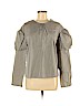 Drew Gray Long Sleeve Blouse Size M - photo 1