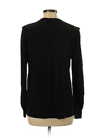 A.L.C. Long Sleeve Silk Top (view 2)