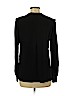 A.L.C. 100% Silk Black Long Sleeve Silk Top Size 4 - photo 2