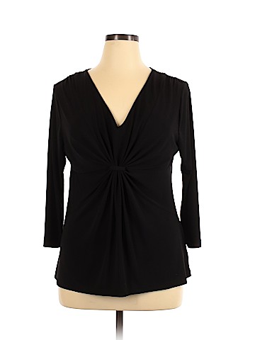 Daisy Fuentes 3/4 Sleeve Top (view 1)