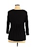 Daisy Fuentes Black 3/4 Sleeve Top Size XL - photo 2