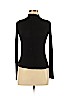 Zara 100% Cotton Black Long Sleeve Turtleneck Size M - photo 1