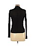Zara 100% Cotton Black Long Sleeve Turtleneck Size M - photo 2