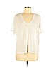 H&M 100% Cotton White Short Sleeve T-Shirt Size M - photo 1