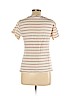 Lucky Brand Ivory Short Sleeve Top Size L - photo 2