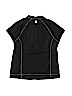 Lands' End Black Active T-Shirt Size 10 - 12 - photo 2