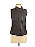 Laundry by Shelli Segal Gray Vest Size 6 - photo 1