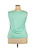 JM Collection Teal Sleeveless Top Size 2X - photo 2
