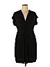 Attention 100% Polyester Black Casual Dress Size XL - photo 1