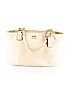 Coach 100% Leather Ivory Leather Tote One size - photo 1