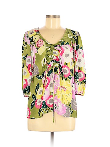 Leifsdottir 3/4 Sleeve Blouse (view 1)