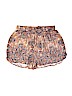 H&M 100% Polyester Orange Shorts Size M - photo 1