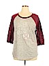 Assorted Brands Gray 3/4 Sleeve T-Shirt Size XL - photo 1
