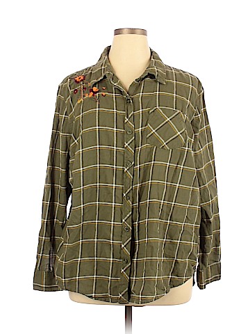 Terra & Sky Long Sleeve Button-Down Shirt (view 1)