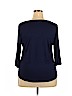 Apt. 9 Blue 3/4 Sleeve Top Size XXL - photo 2