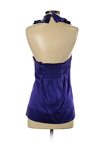 BCBGMAXAZRIA Sleeveless Silk Top (view 2)
