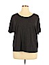 Bella Gray Short Sleeve Top Size XL - photo 1