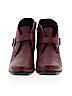 Easy Street Burgundy Ankle Boots Size 9 (X-wide) - photo 2