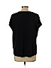 Chaps Black Short Sleeve Top Size XL - photo 2