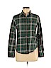 Hollister Green Long Sleeve Button-Down Shirt Size XS - photo 1