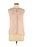 Splendid 100% Rayon Orange Sleeveless Blouse Size M - photo 1
