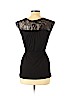 Topshop 100% Viscose Black Short Sleeve Top Size 10 - photo 2