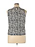 Cj Banks 100% Rayon Black Sleeveless Blouse Size 1X - photo 2