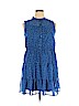 Mossimo Supply Co. 100% Polyester Blue Casual Dress Size XL - photo 1