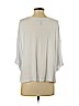 BCBGMAXAZRIA White 3/4 Sleeve T-Shirt Size M - photo 2