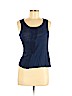 Forever 21 100% Linen Blue Sleeveless Top Size M - photo 1