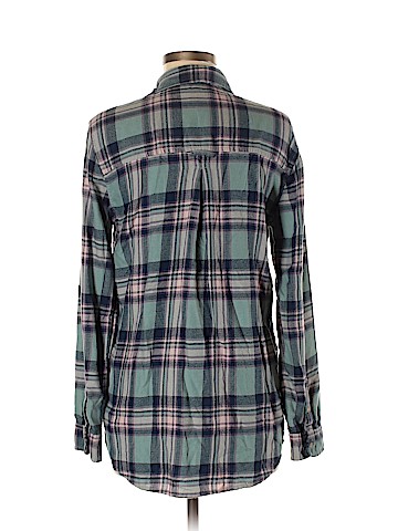 American Eagle Outfitters Long Sleeve Button-Down Shirt (view 2)