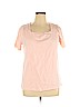 Jones New York Signature 100% Cotton Pink Short Sleeve T-Shirt Size 1X - photo 1