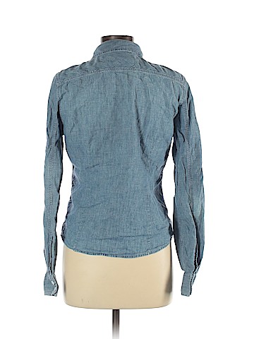 American Eagle Outfitters Long Sleeve Button-Down Shirt (view 2)